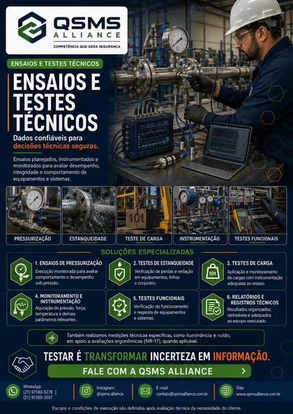 Capa - Flyer 05 - Ensaios e Testes Técnicos