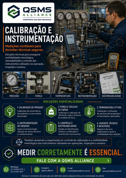 Capa - Flyer 06 - Calibração e Instrumentação